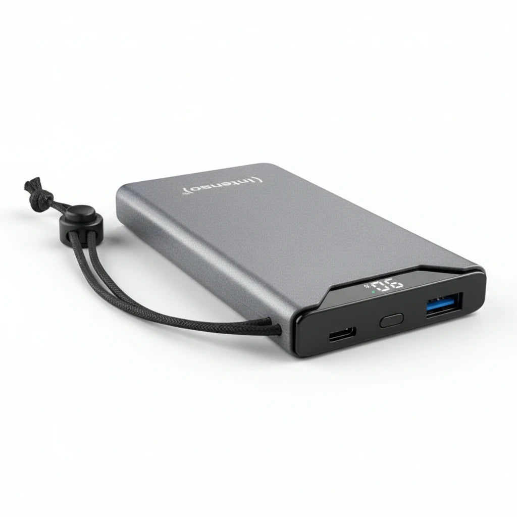 Intenso | PowerBank F10000 | 10000 mAh | Cinza