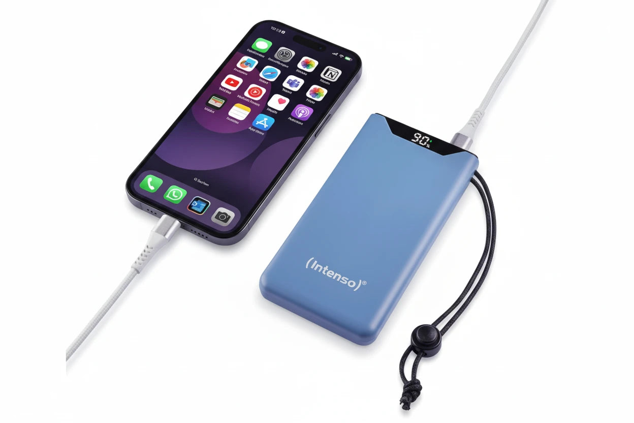 Intenso | PowerBank F10000 | 10000 mAh | Azul