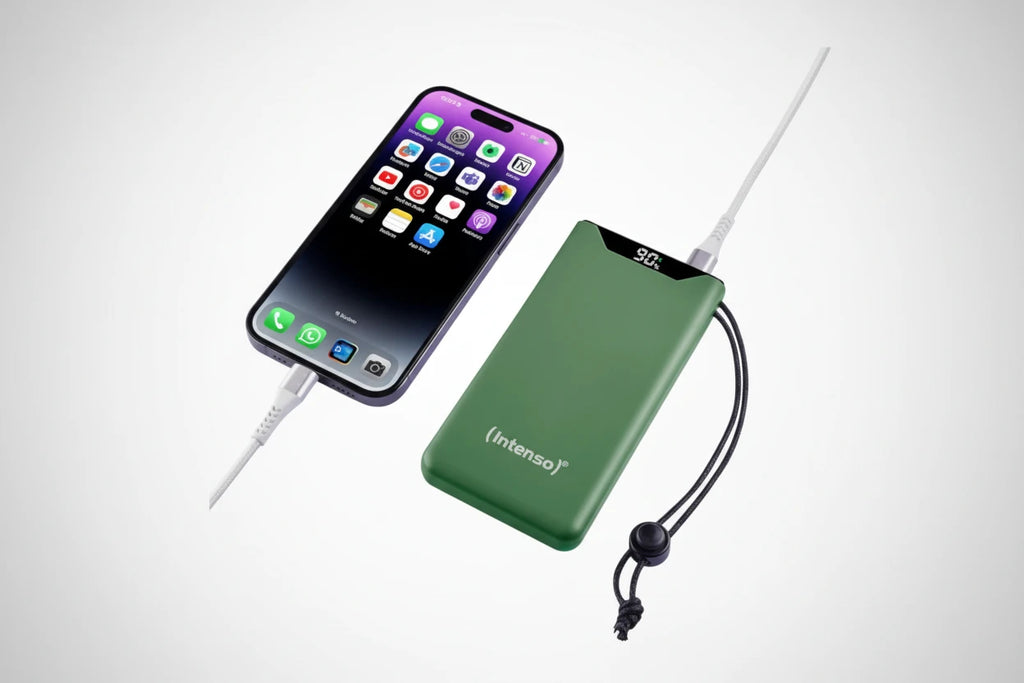 Intenso | PowerBank F10000 | 10000 mAh | Verde
