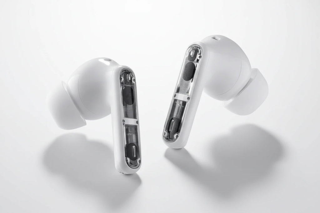 Intenso | Buds Plus Fones de ouvido TWS ANC+ENC| Branco